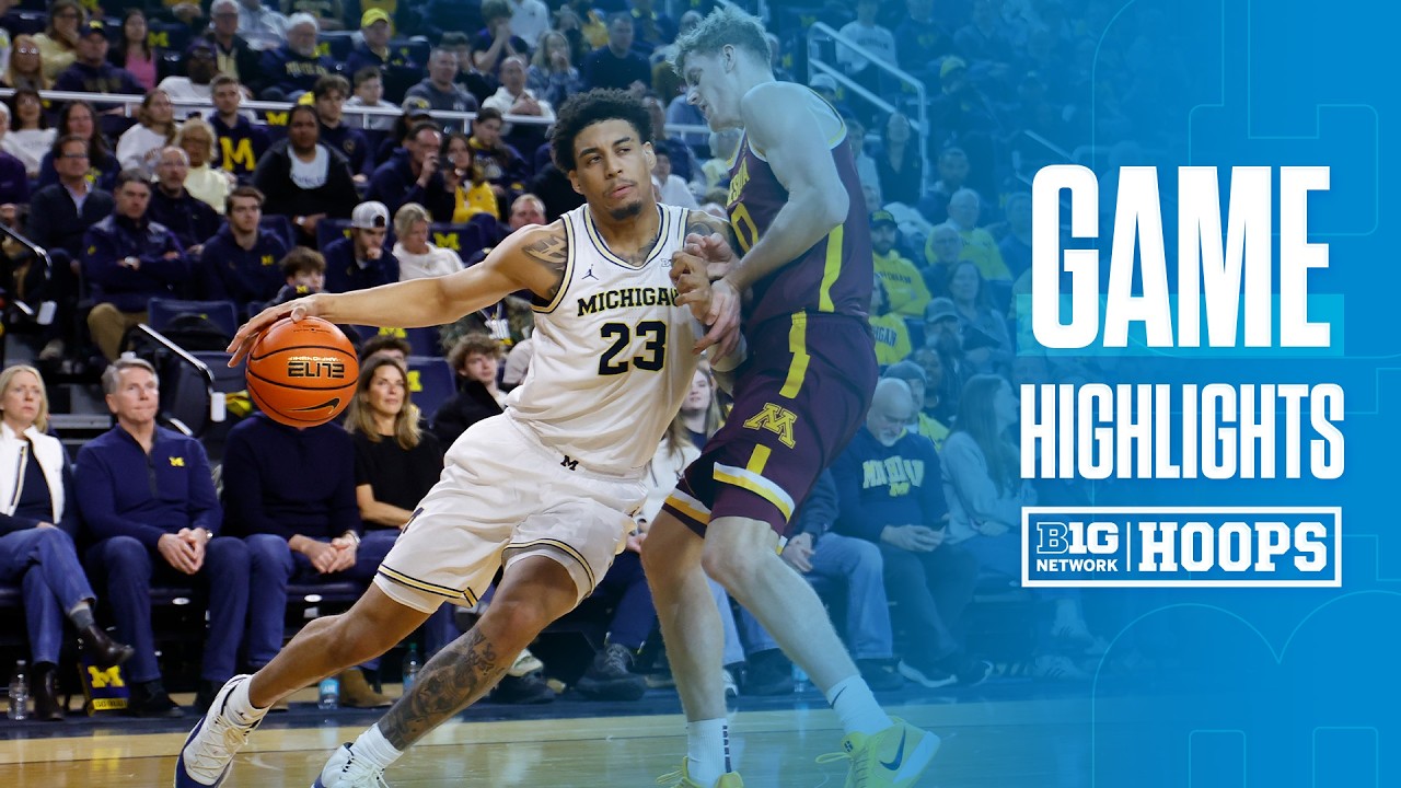 Minnesota at Michigan | HIGHLIGHTS | Big Ten Basketball | 02/24/2026