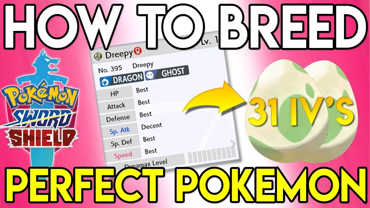 HOW TO BREED PERFECT IV POKEMON - Pokemon Sword and Shield