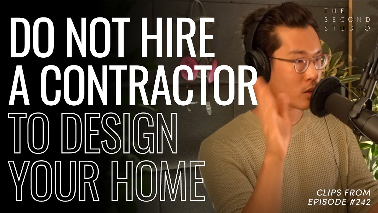 Should you hire a contractor or an architect?