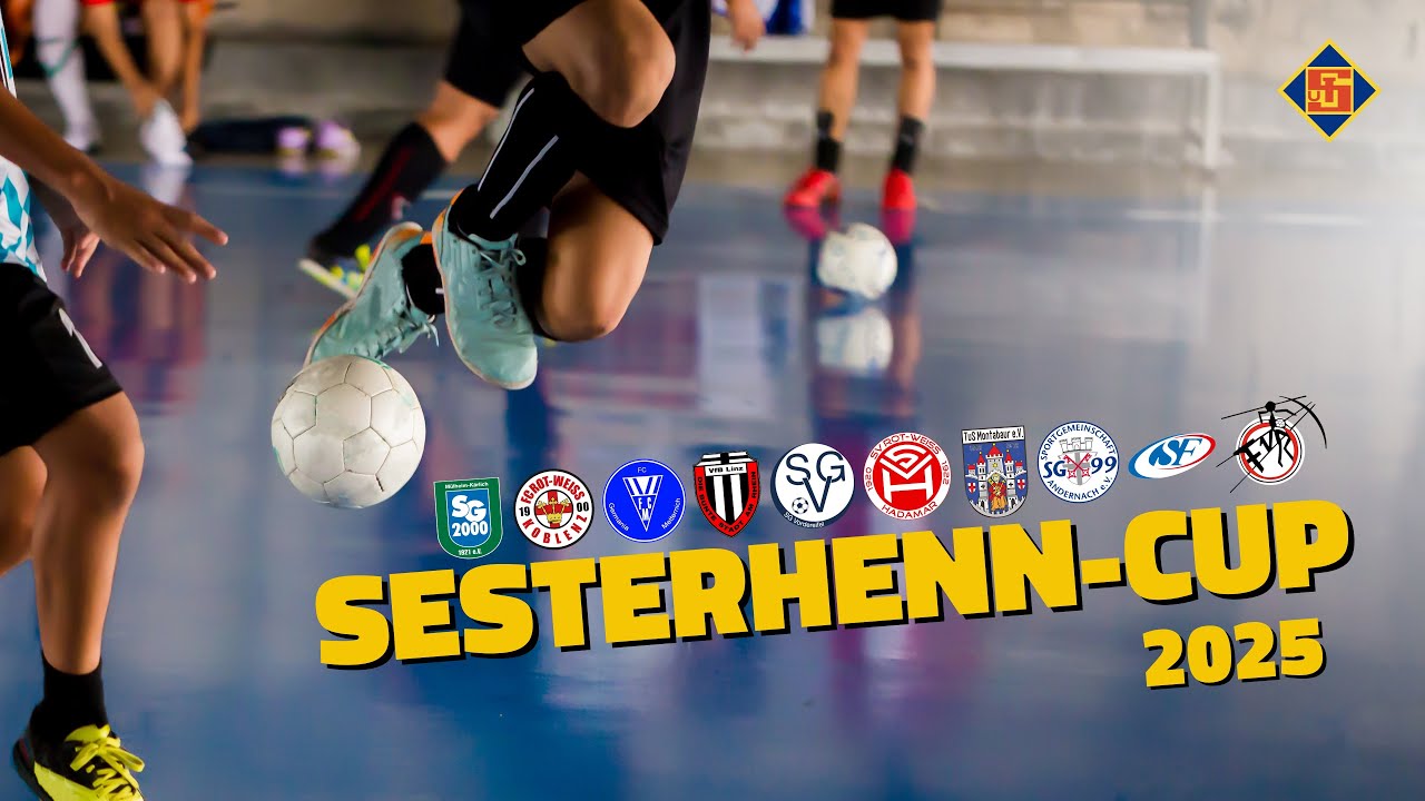 RE-LIVE | Sesterhenn Cup 2025 | Hallenfußball: Budenzauber im Rheinland!