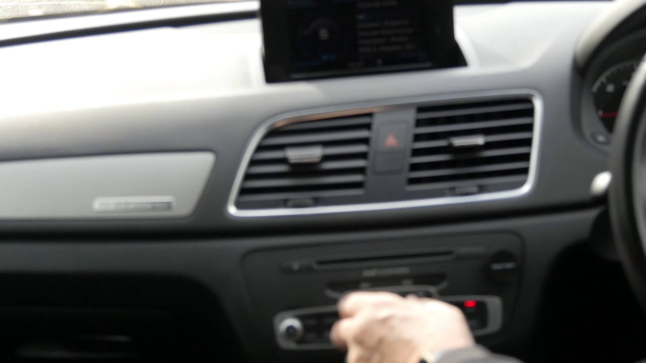 How to set the Sat Nav in an Audi Q3