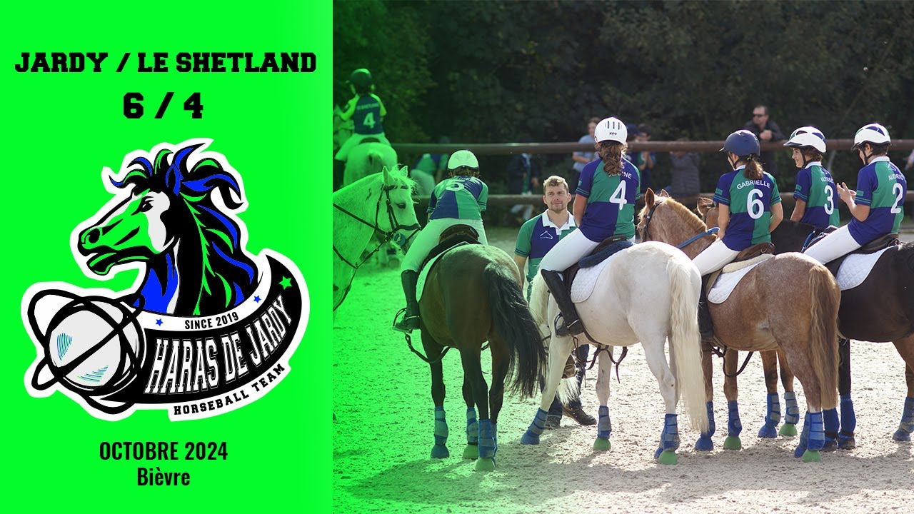 Horse ball Ile de France Minimes Le Shetland vs Haras de Jardy  2024 10 13