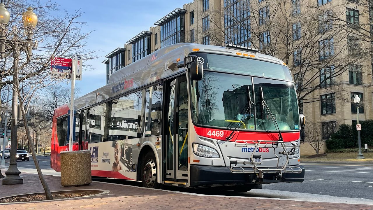WMATA Metrobus: 2019 New Flyer ‘Xcelsior’ XD40 #4469 on Route T2