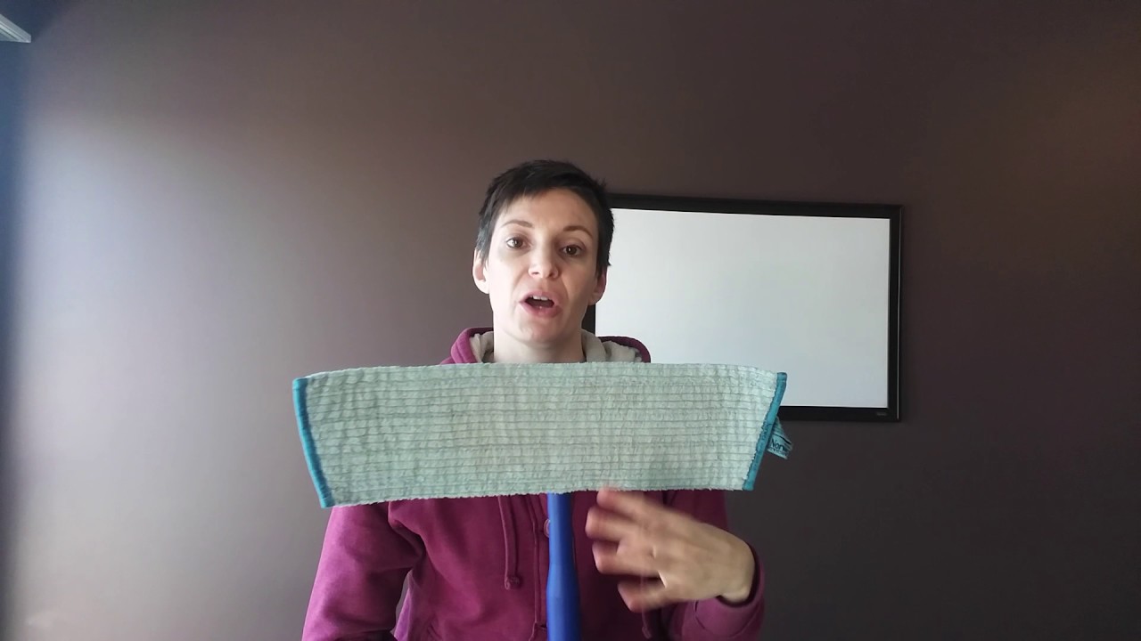 How to use the Norwex mop base brackets