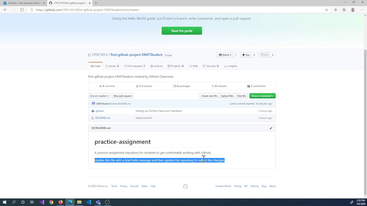 How-To: Download from and upload to GitHub