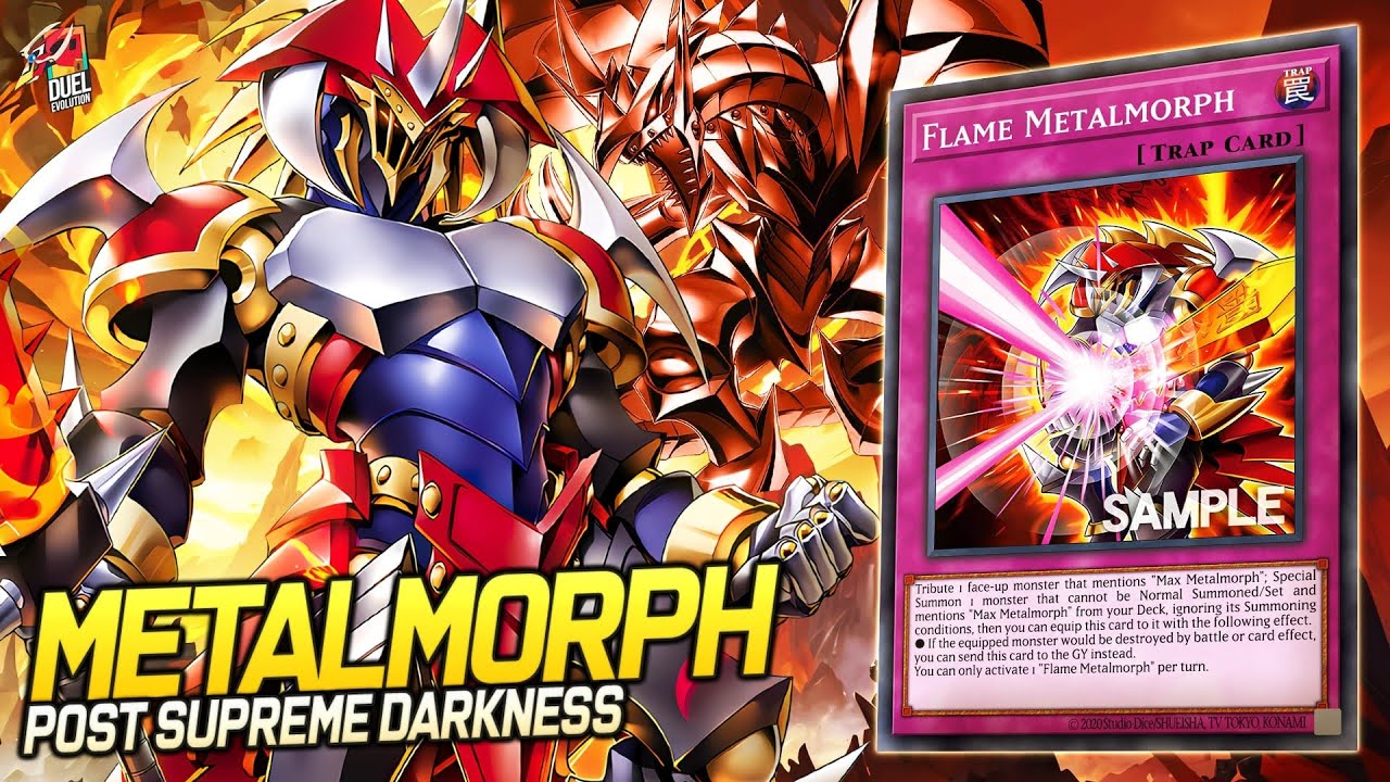 Deck Metalmorph POST Supreme Darkness | EDOPRO | Replays 🎮 + Decklist ✔️