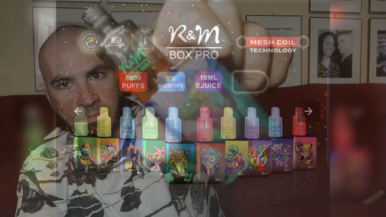R&M BOX MAX Disposable Vape Review