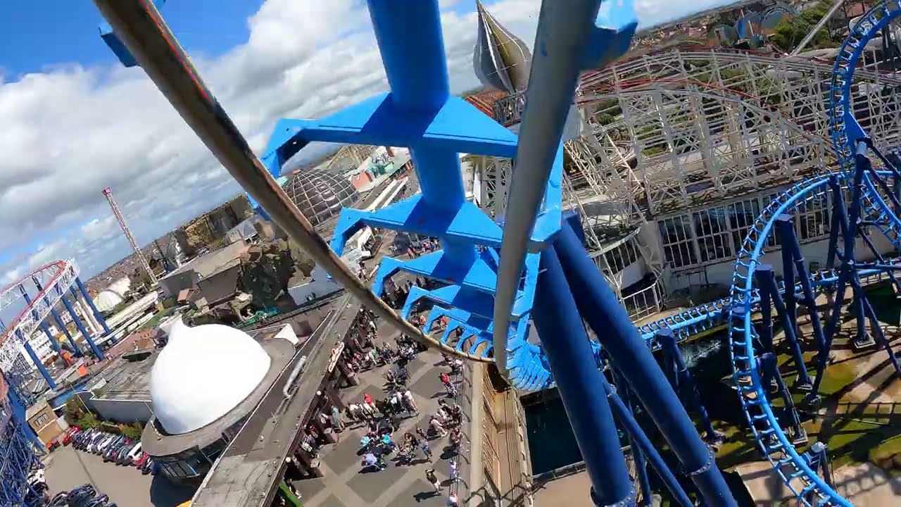 Onride: 'Infusion' 🎢 4K/POV 2025 - Blackpool pleasure beach