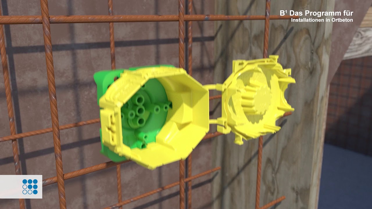 KAISER B¹ (Ortbeton-Programm) - Einlegearbeiten