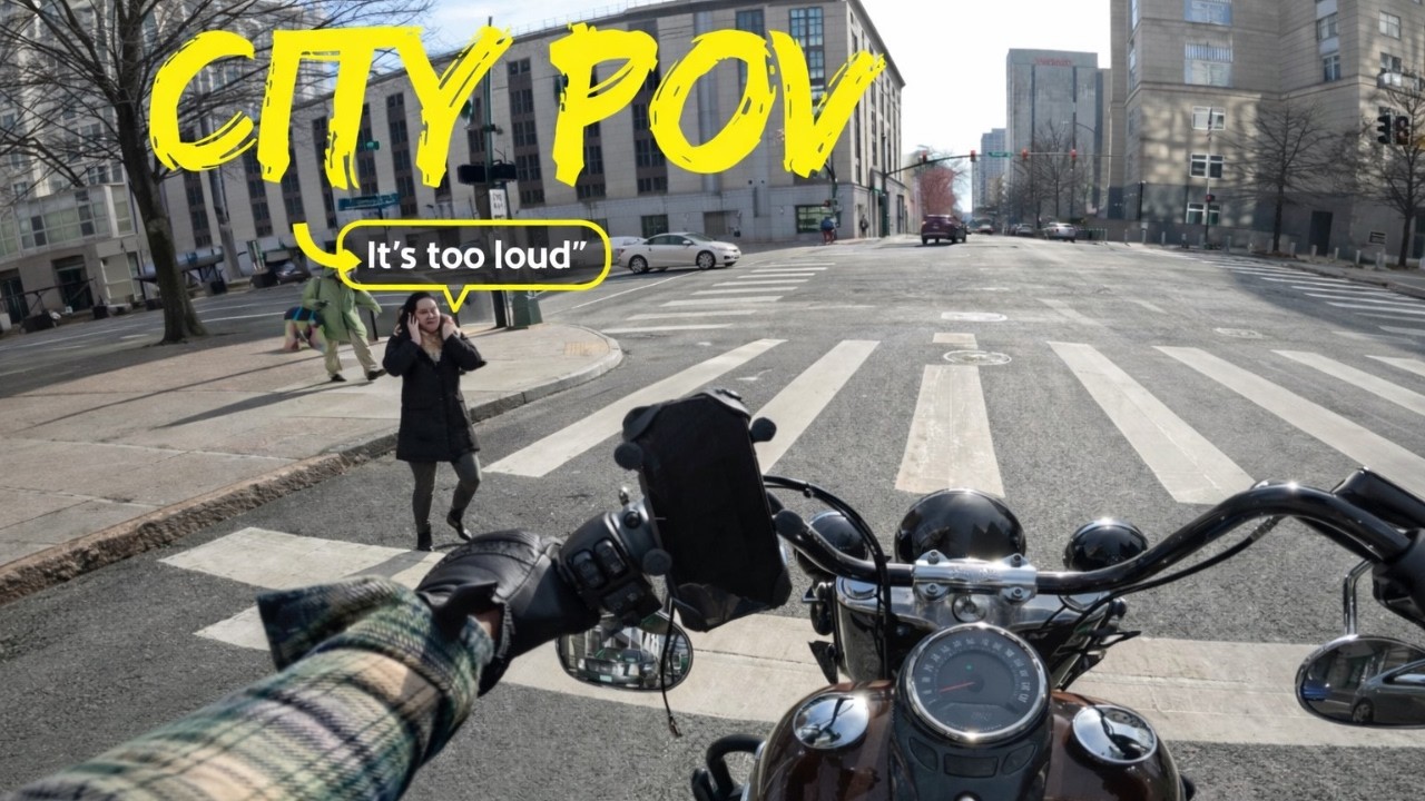 This Harley Sounds INSANE with Cobra Pipes | City POV (RAW)