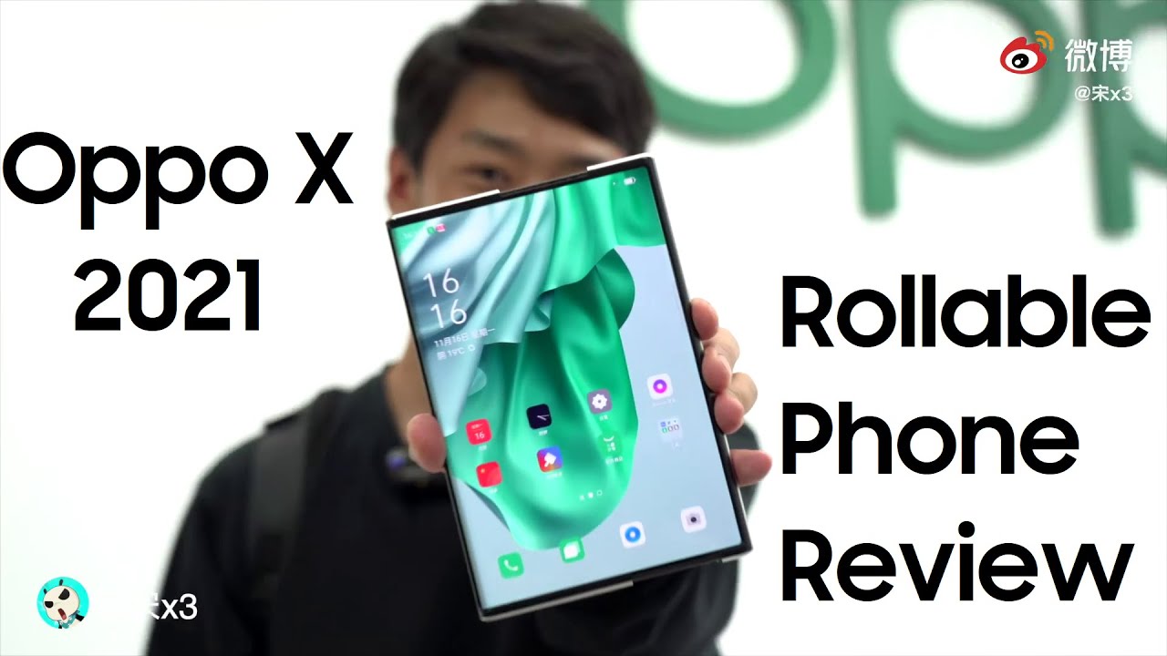 Oppo X 2021 Rollable Phone Hands On Review WORLD FIRST!!