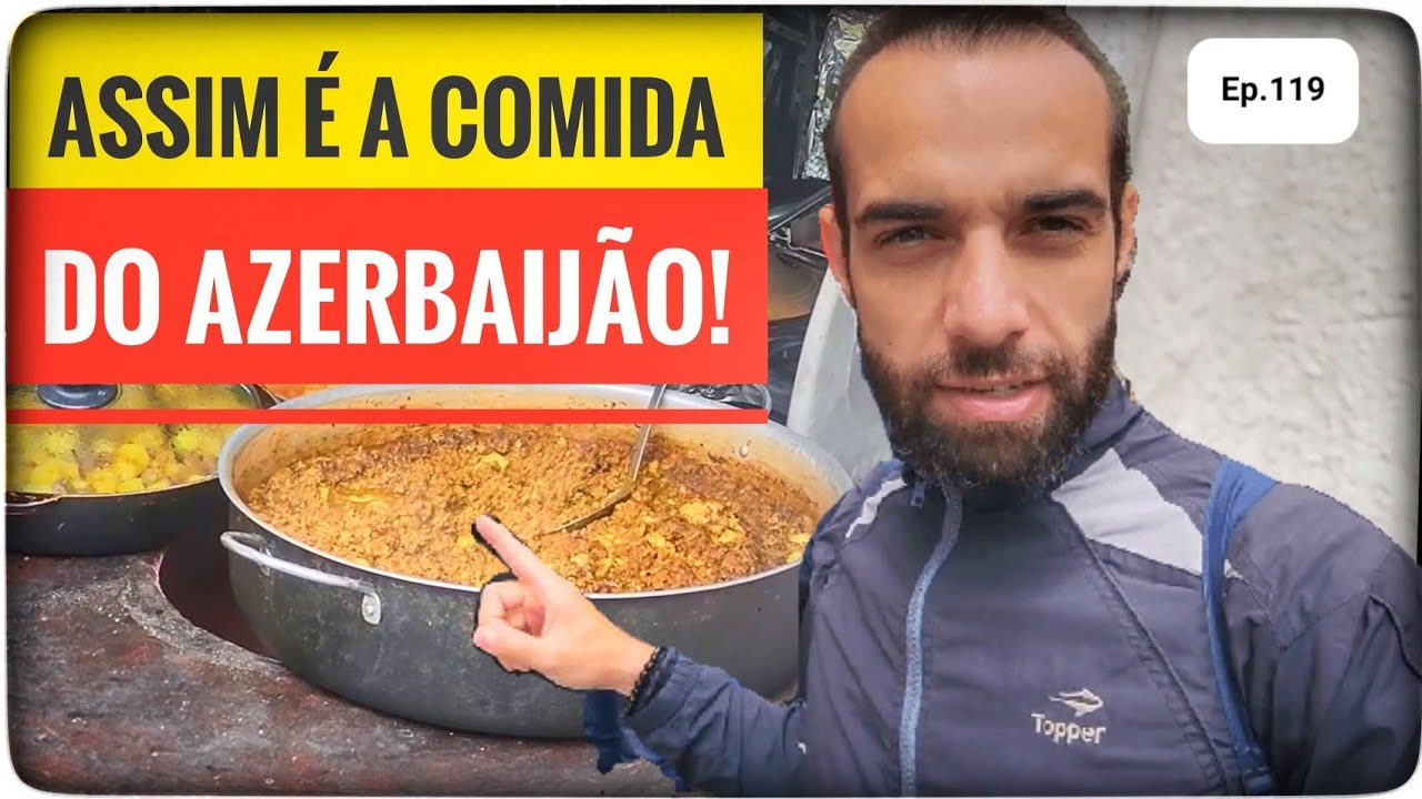 COMIDAS EXÓTICAS do Azerbaijão! 🇦🇿