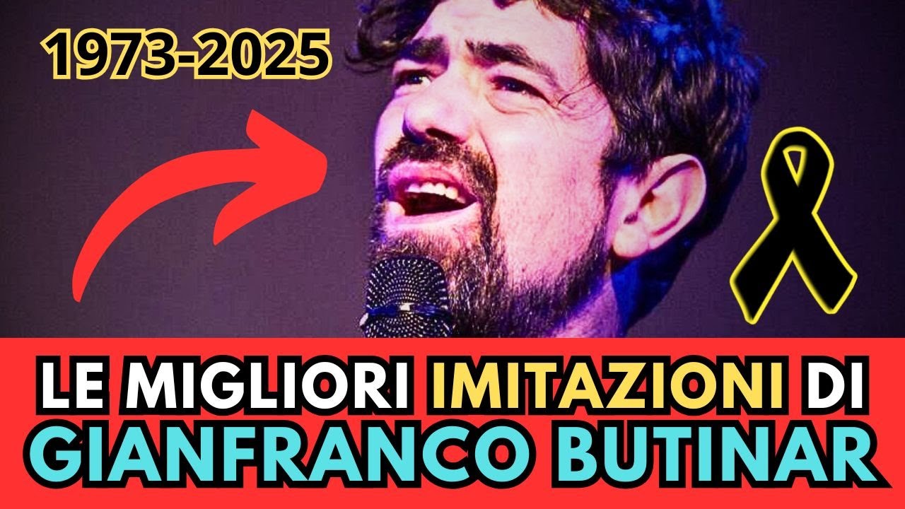 GIANFRANCO BUTINAR le migliori IMITAZIONI del comico (tributo)