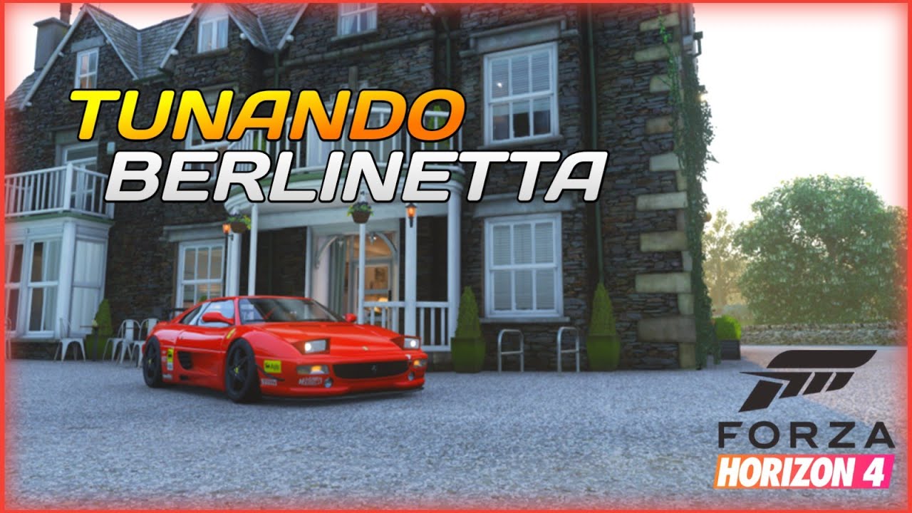 TUNANDO A FERRARI F355 BERLINETTA NO FORZA HORIZON 4