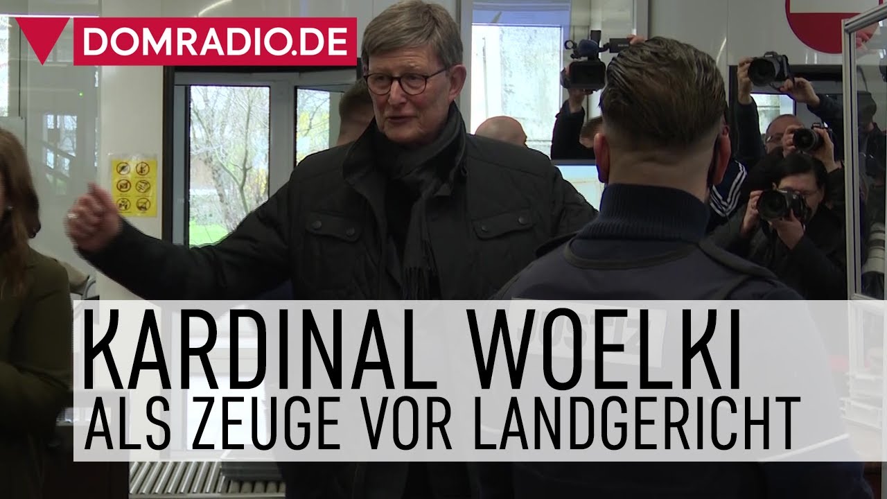 Kardinal Woelki als Zeuge vor dem Kölner Landgericht