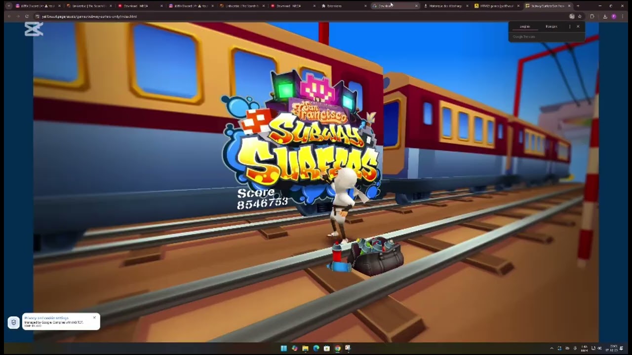 Tuto subway surfer tout débloquer plus timer touche Z Q S d 