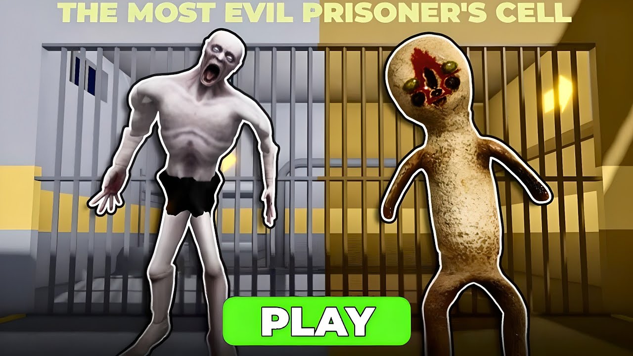 SCP 096 VS SCP 173 PRISON RUN! OBBY ROBLOX 