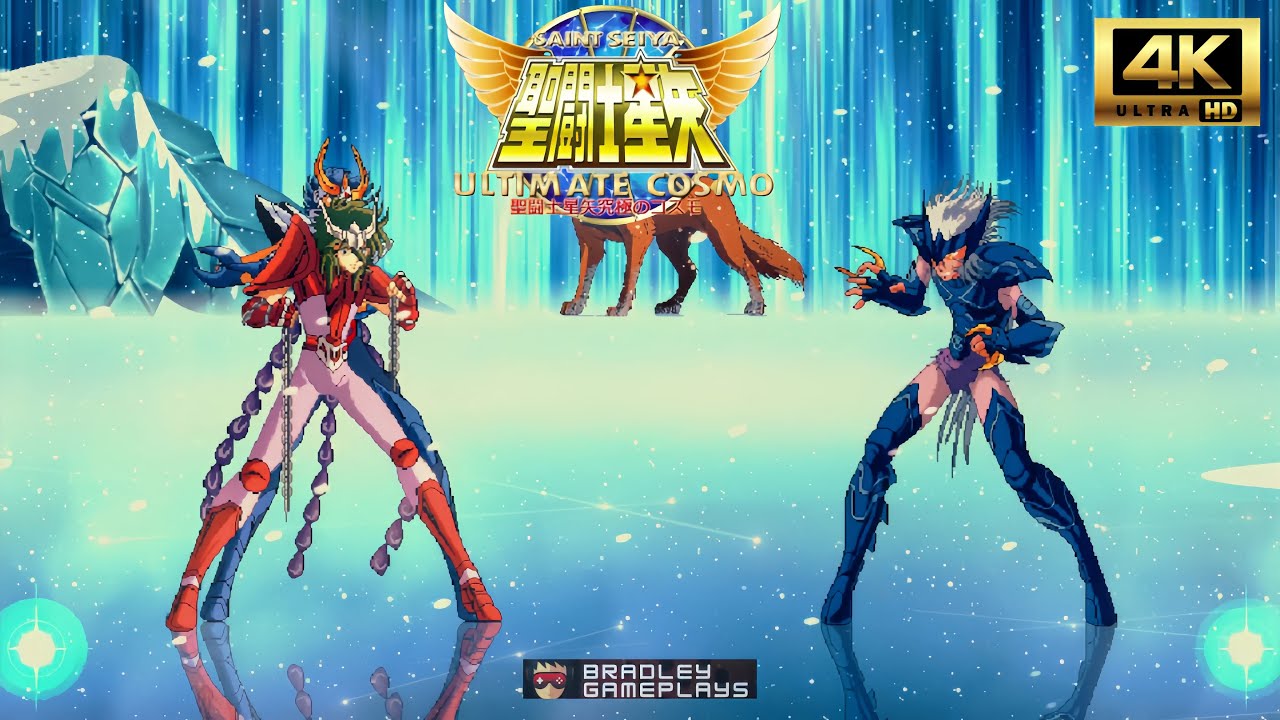 Saint Seiya Ultimate Cosmo - Shun & Ikki VS Fenril #saintseiya #cavaleirosdozodíaco