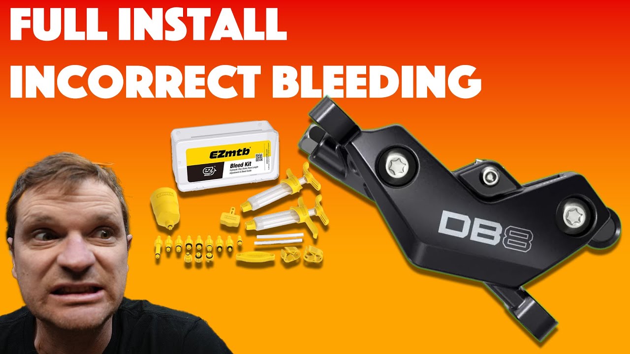 How 2 Install and Bleed Sram DB8 Brake