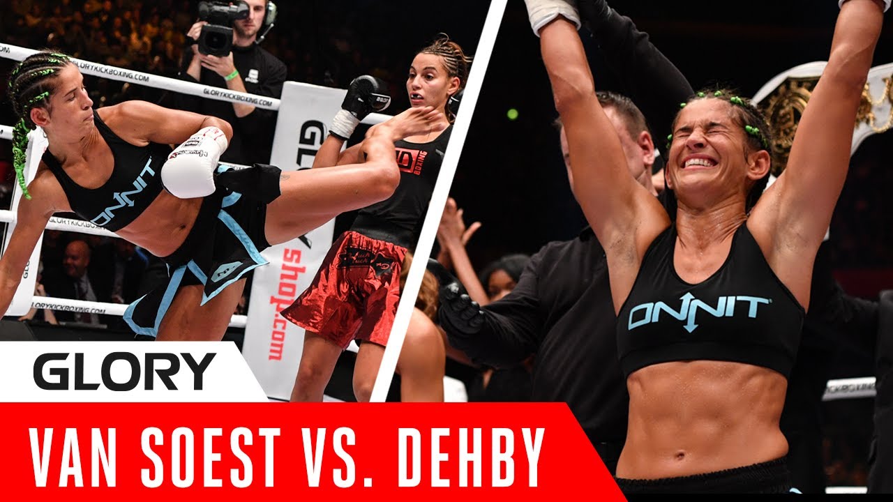 HISTORY! Tiffany Van Soest becomes the first woman to win GLORY gold