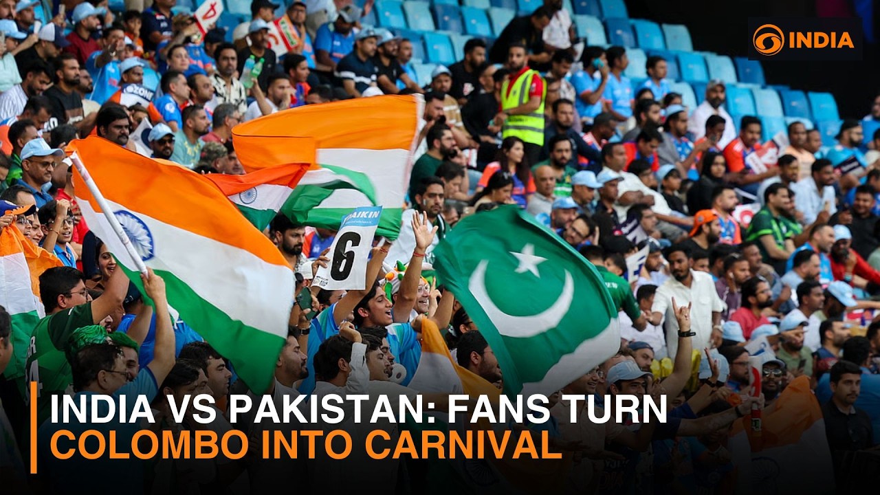 India vs Pakistan: Fans Turn Colombo Into Carnival