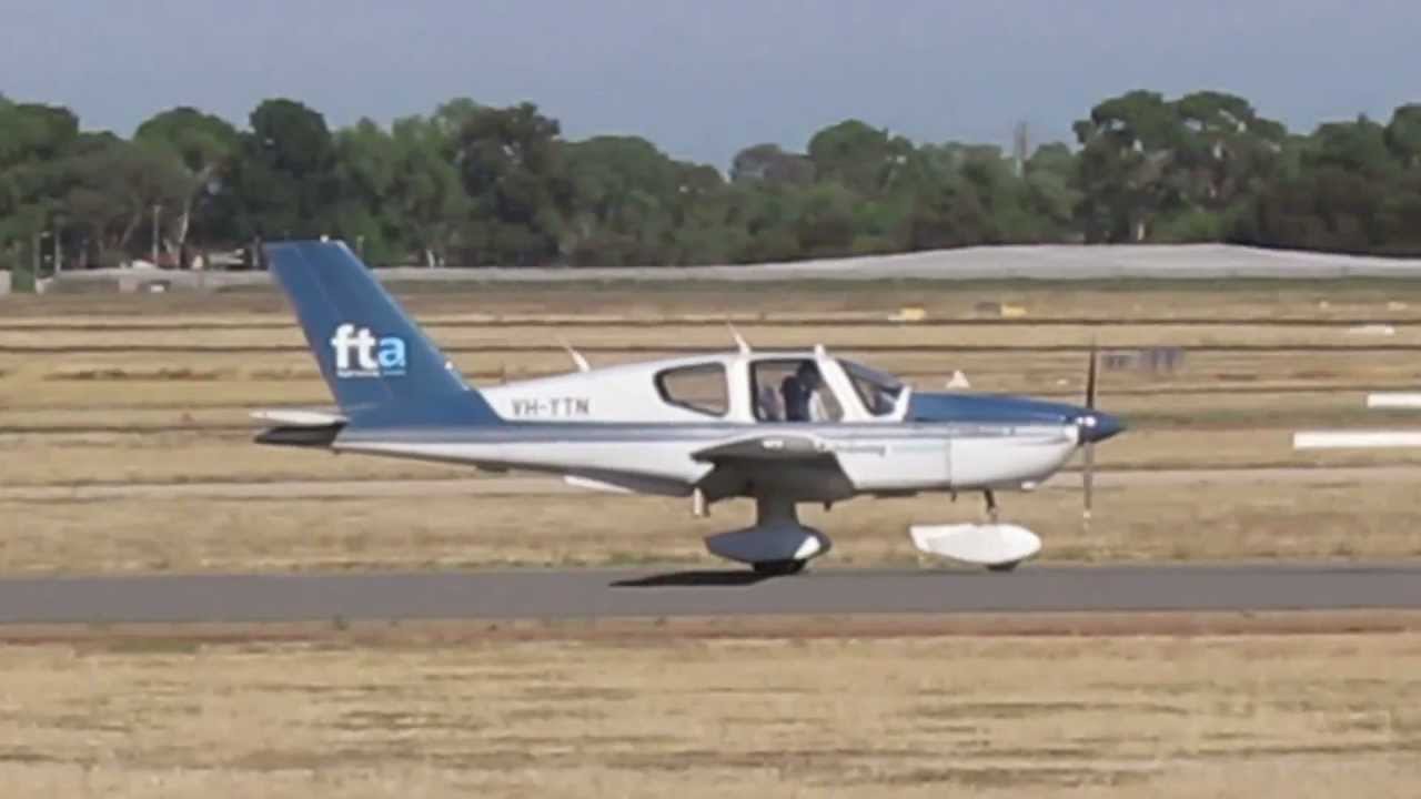 My First Solo Flight - takeoff and landing @ Parafield Airport (Socata TB10 Tobago)