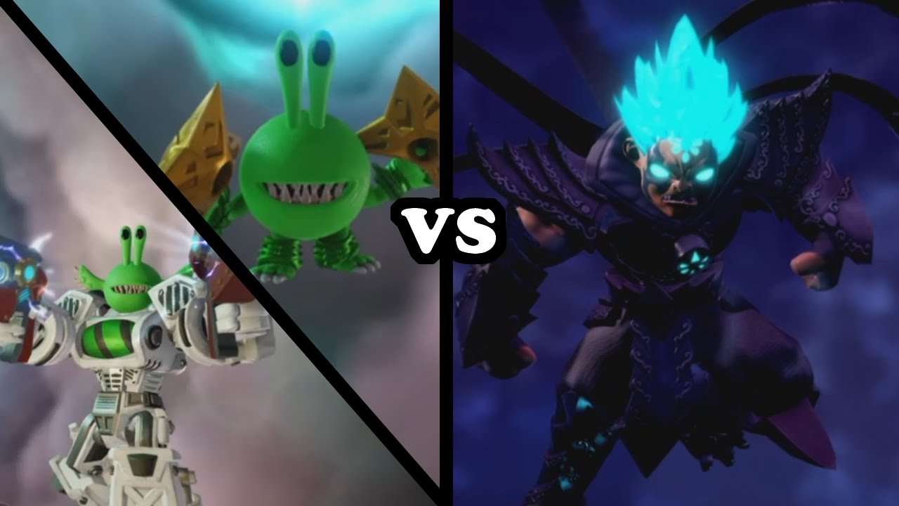 Skylanders Imaginators - Chompy & Chompy Bot VS Kaos