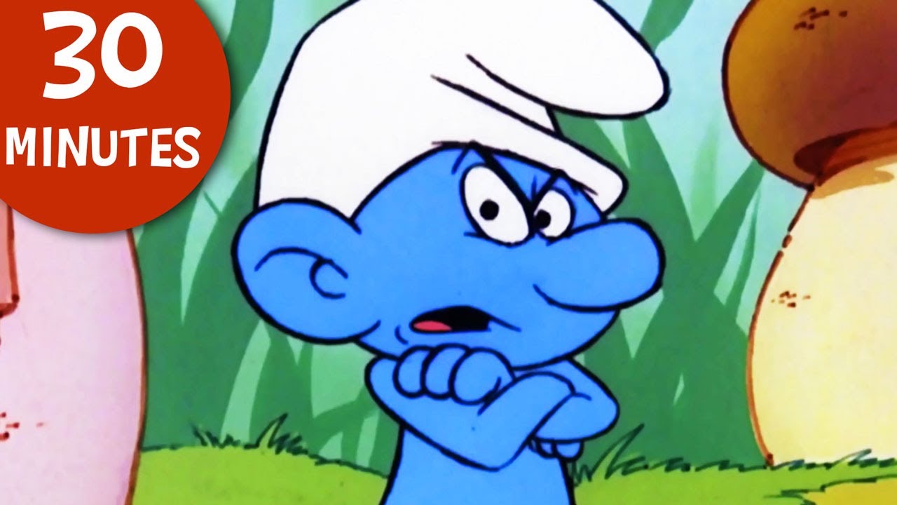 30 Minutes of Smurfs • The Best Moments of Grouchy Smurf 😠😠😠 • The Smurfs