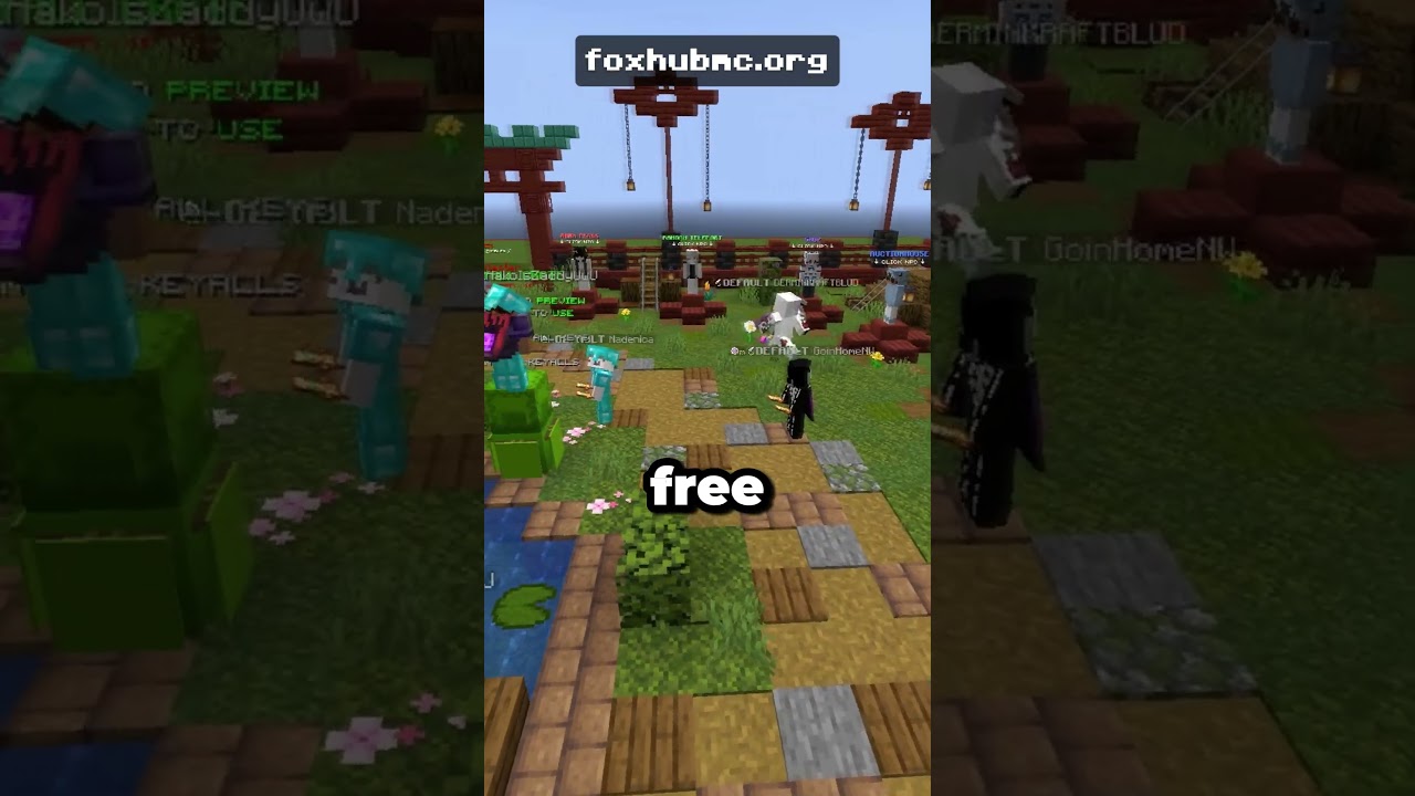 Лучшие взломанные сервера Minecraft #minecraft #hypixel #crystalpvp #donutsmp