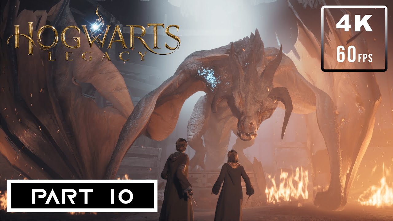 Hogwarts Legacy - Part 10 (Dragons & Relationships) [4K + 60FPS] #hogwartslegacy #gameplay