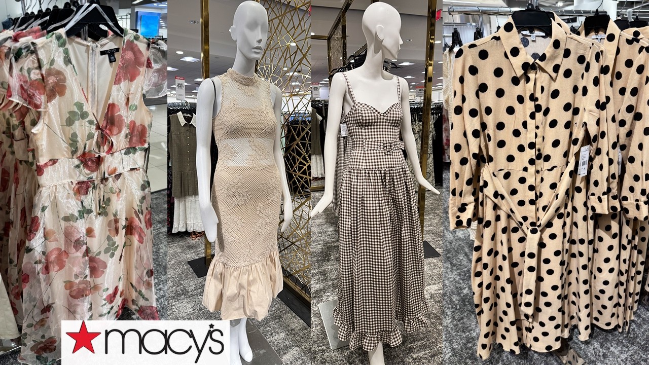 💐 MACY’S NEW SPRING 2026 DRESSES 🧡 STUNNING ELEGANT WOMEN’S FASHION
