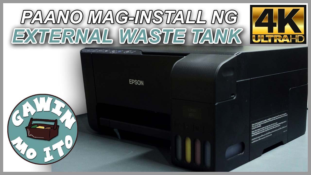 How to Install Waste Tank for Epson L1210, L1250, L3210, L3216, L3250, L3256, L3550, L3556 & L5290