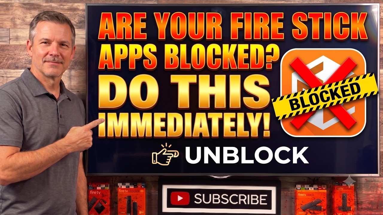 Are Your Fire Stick Apps Blocked? Do THIS Immediately!