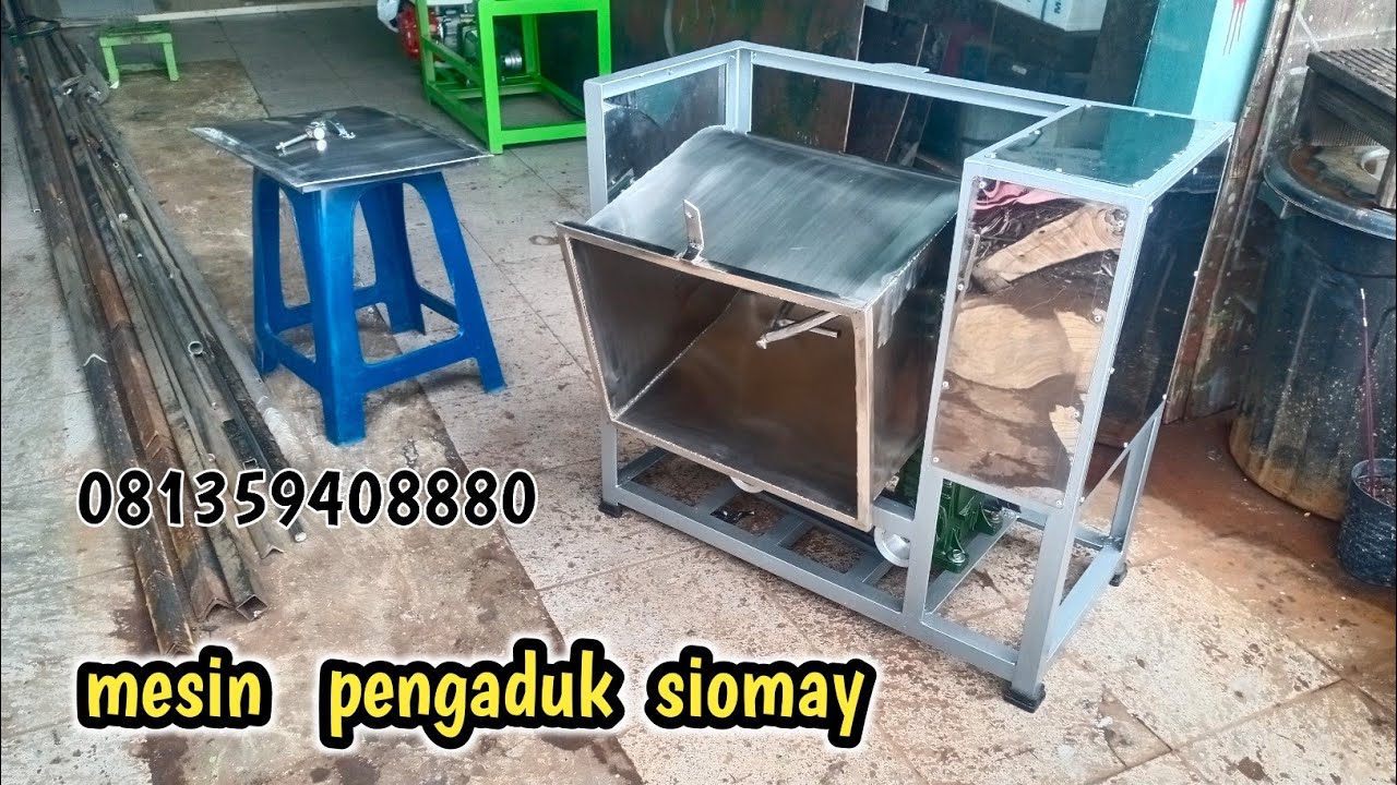 Mesin pengaduk | Mixer adonan siomay 10 kg