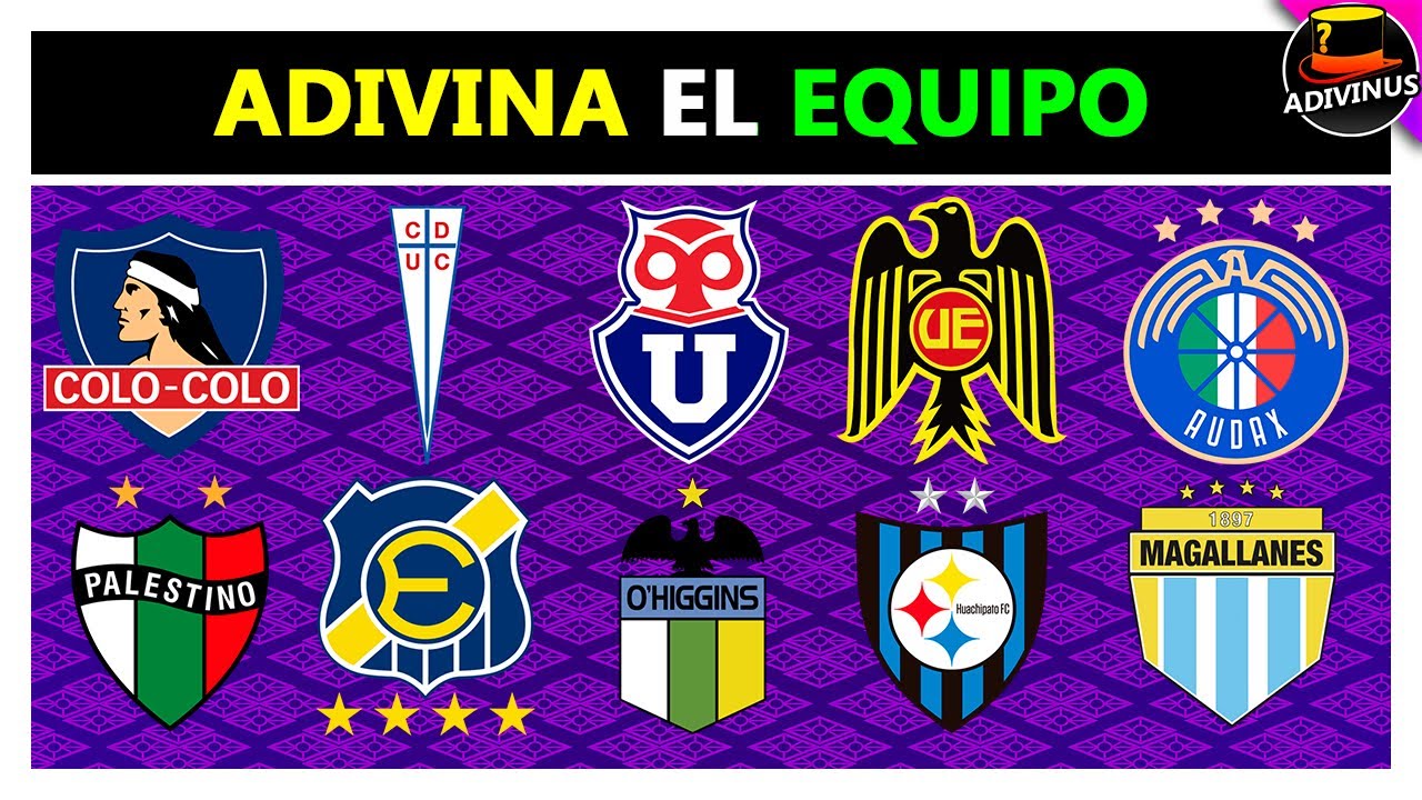ADIVINA EL EQUIPO DE FUTBOL CHILENO - ADIVINA EL ESCUDO DE FUTBOL LIGA CHILENA - QUIZ CHILE -