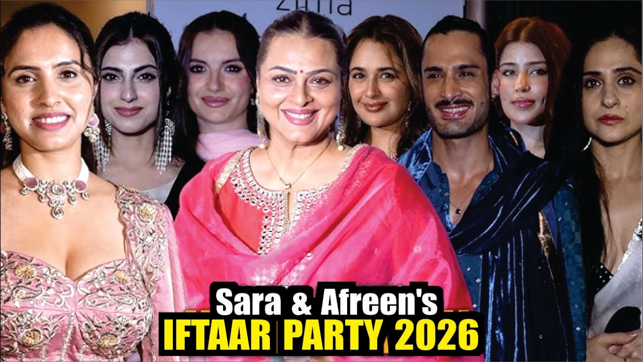 Farhana Bhatt, Mannara Chopra, Kanwar Dhillon, Archana Gautam & More At Sara & Afreen's Iftaar Party