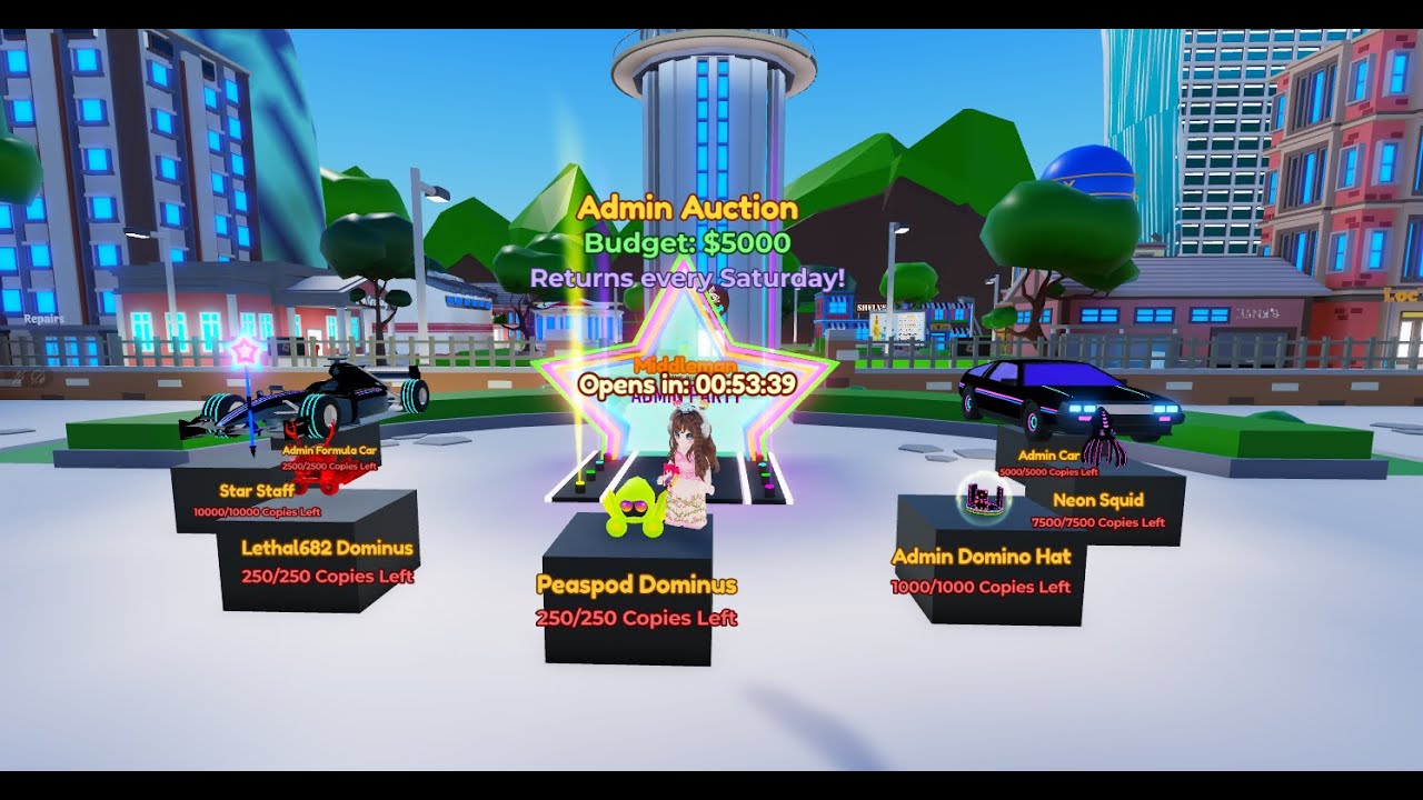 BID BATTLES ADMIN EVENT (skip to min 40 lol)