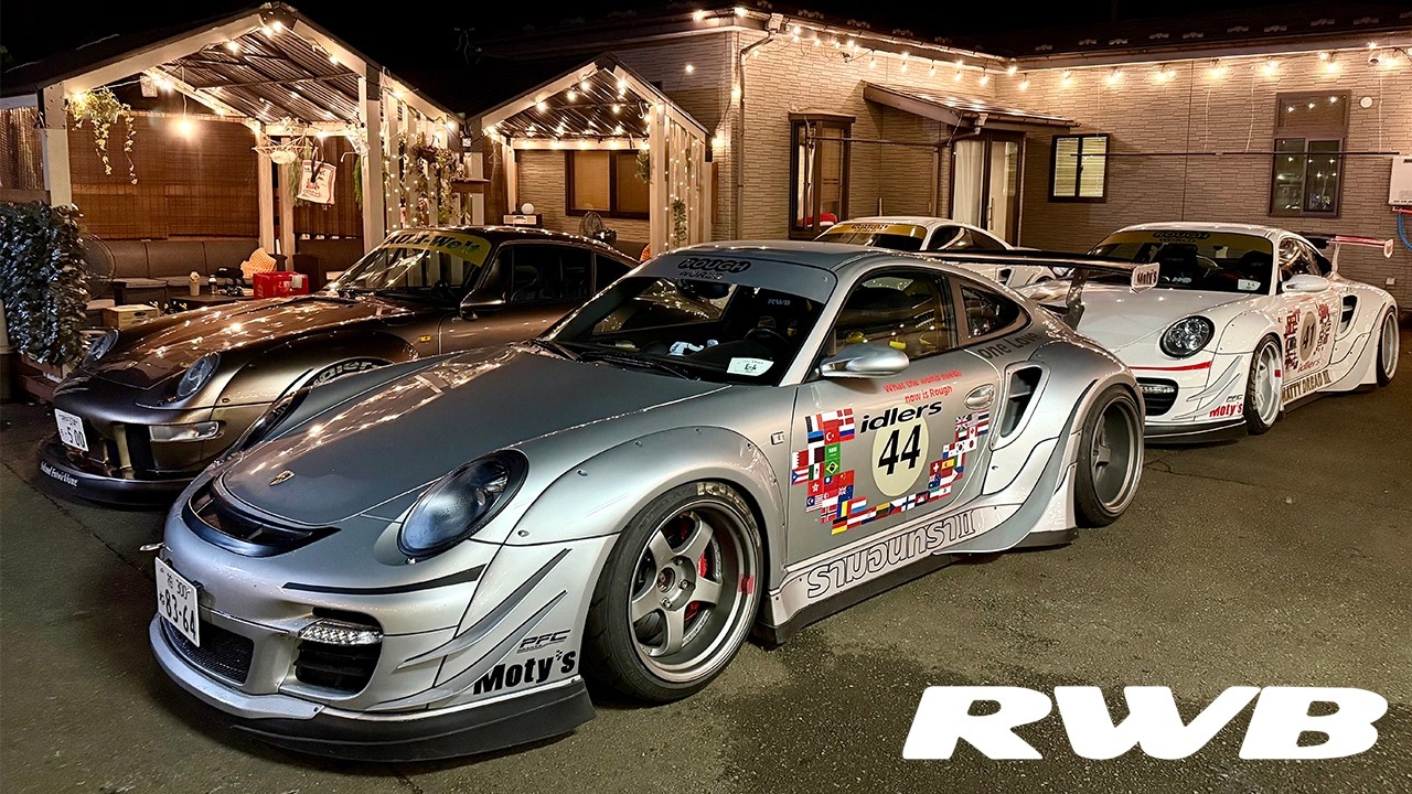 Inside RWB Japan: Road to Idlers in an RWB Porsche 997 Turbo!