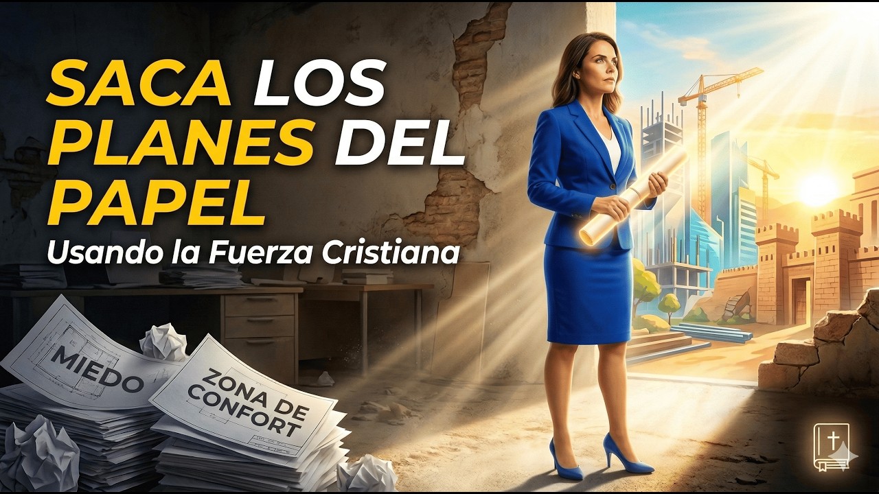APRENDE CÓMO SACAR TUS PLANES DEL PAPEL CON EL APOYO DE LA TEOLOGÍA DE CAMINANDO CON CRISTO