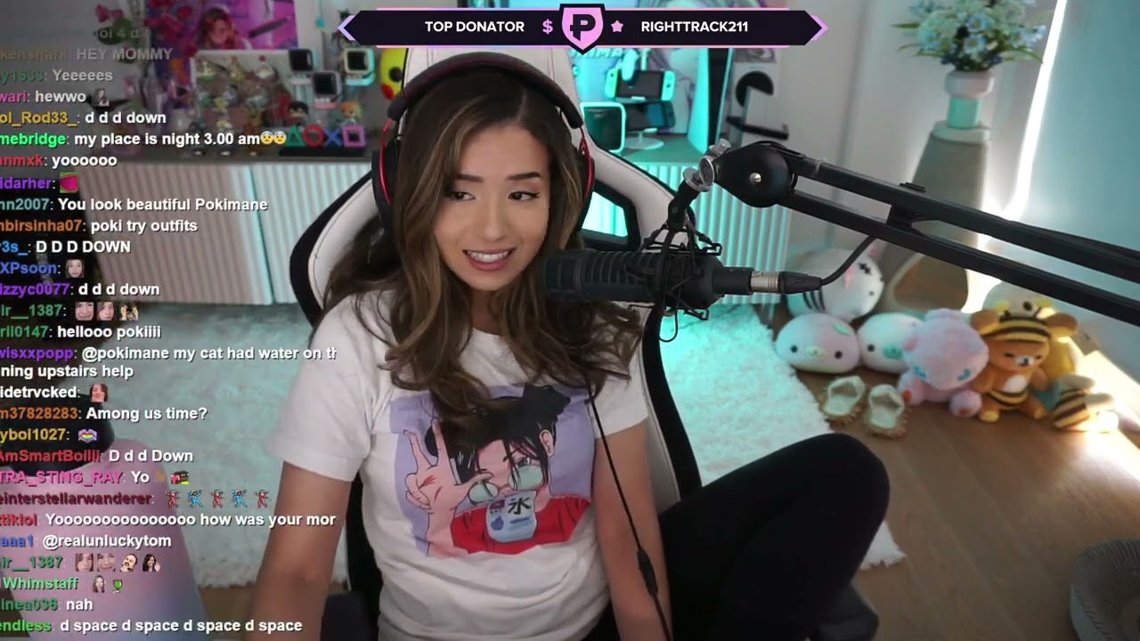 Pokimane - secret stream i really shouldn't be here but a pretty girl asked me to play 20211018