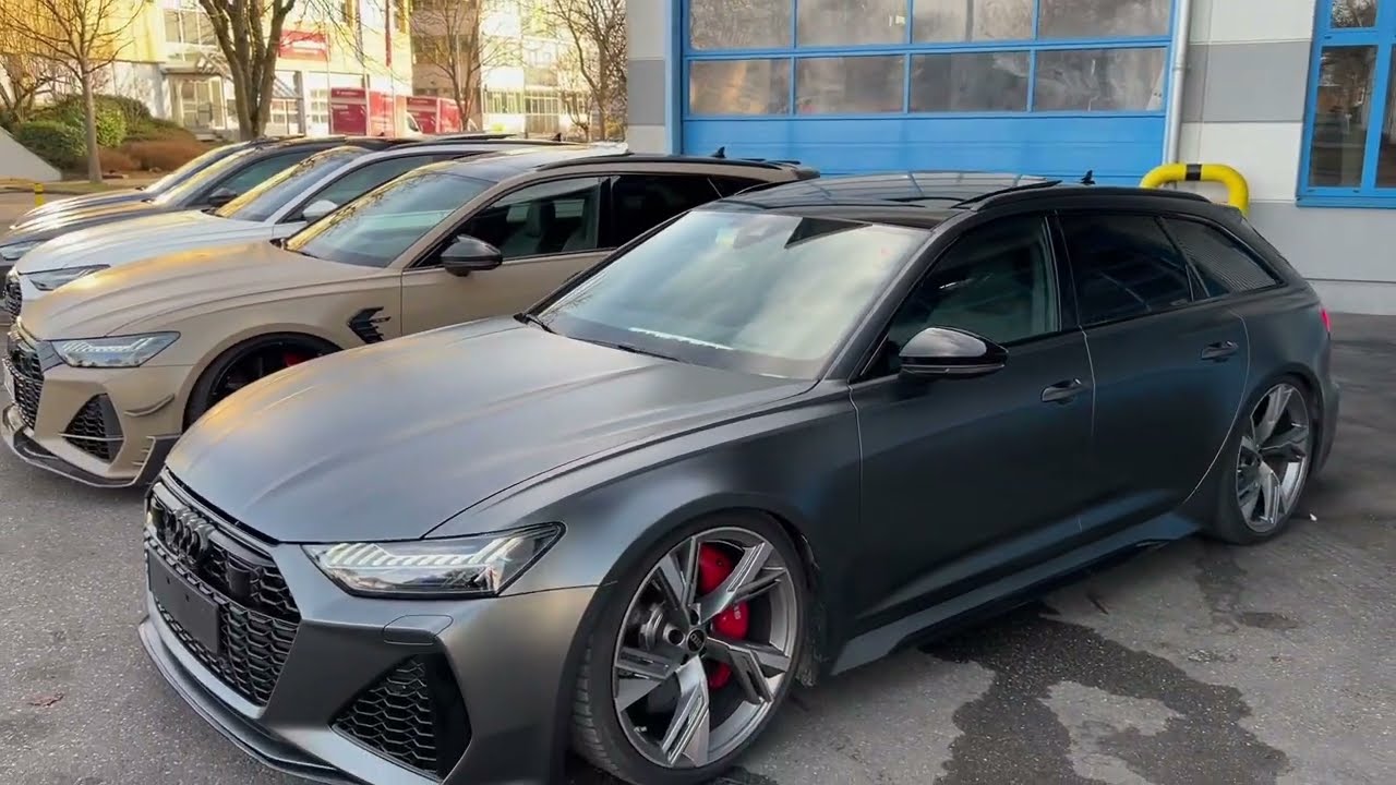 5 Audi RS6 Full Kerosene im Line-Up | RS6 Power