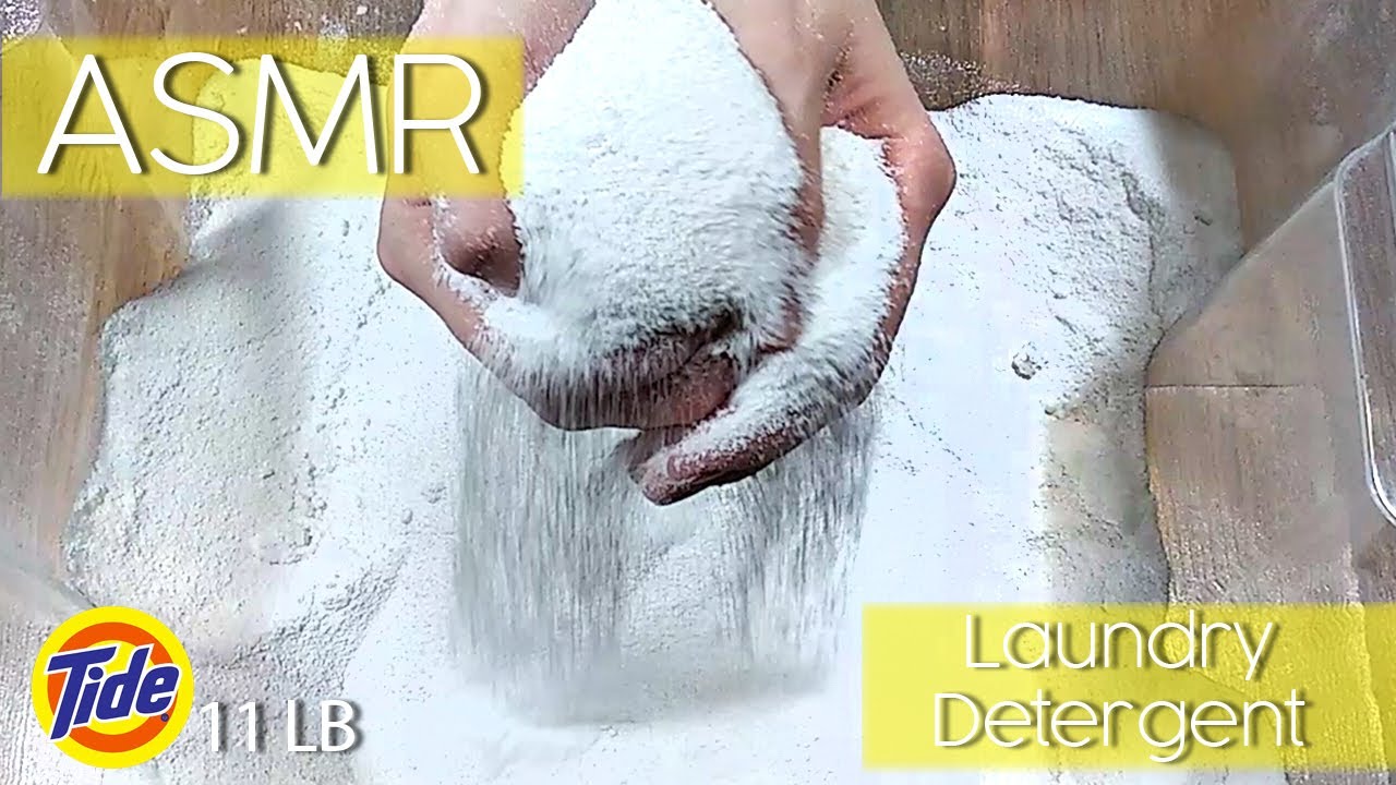 Laundry Detergent ASMR 💖(11LB Tide) Satisfying