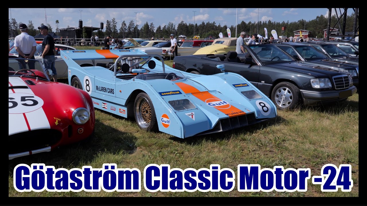 Götaström Classic Motor 2024! En riktigt trevlig bilutställning!!
