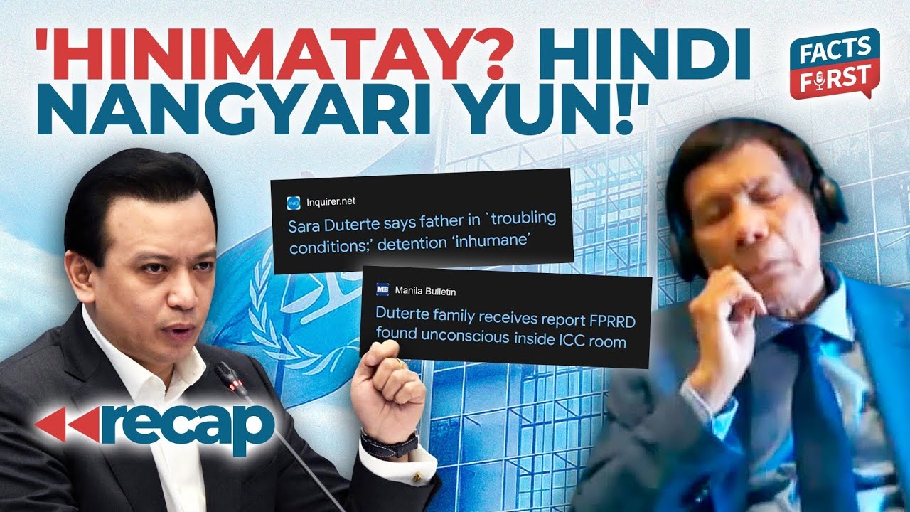 Trillanes: Digong wasn't found unconscious in ICC detention