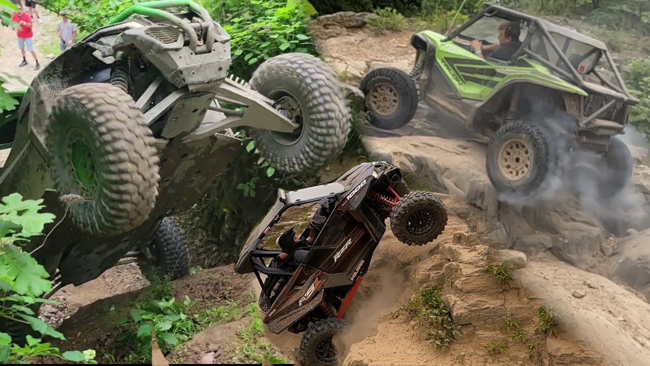 UTV & SXS Full Send at Badlands Meet Up Ride! | RZR vs X3 vs Talon vs KRX