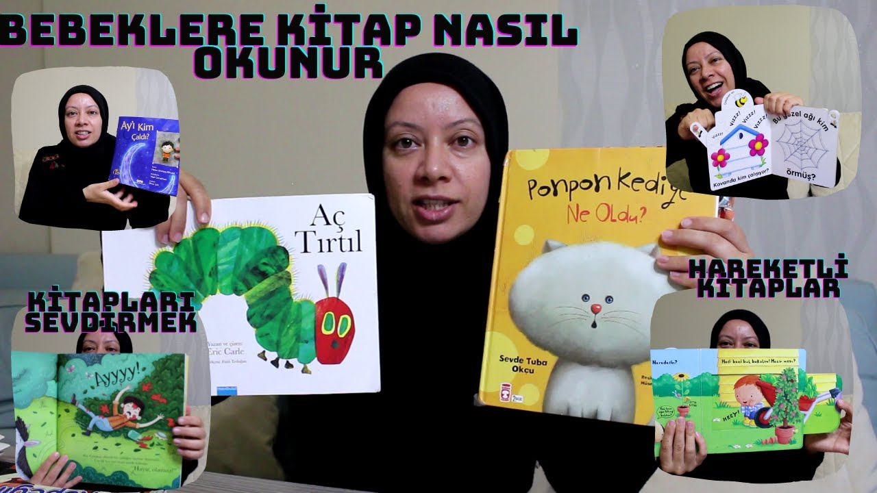 BEBEKLERE KİTAP NASIL OKUNUR | BEBEKLERE KİTAP NASIL SEVDİRİLİR | ÖNERİLER👍