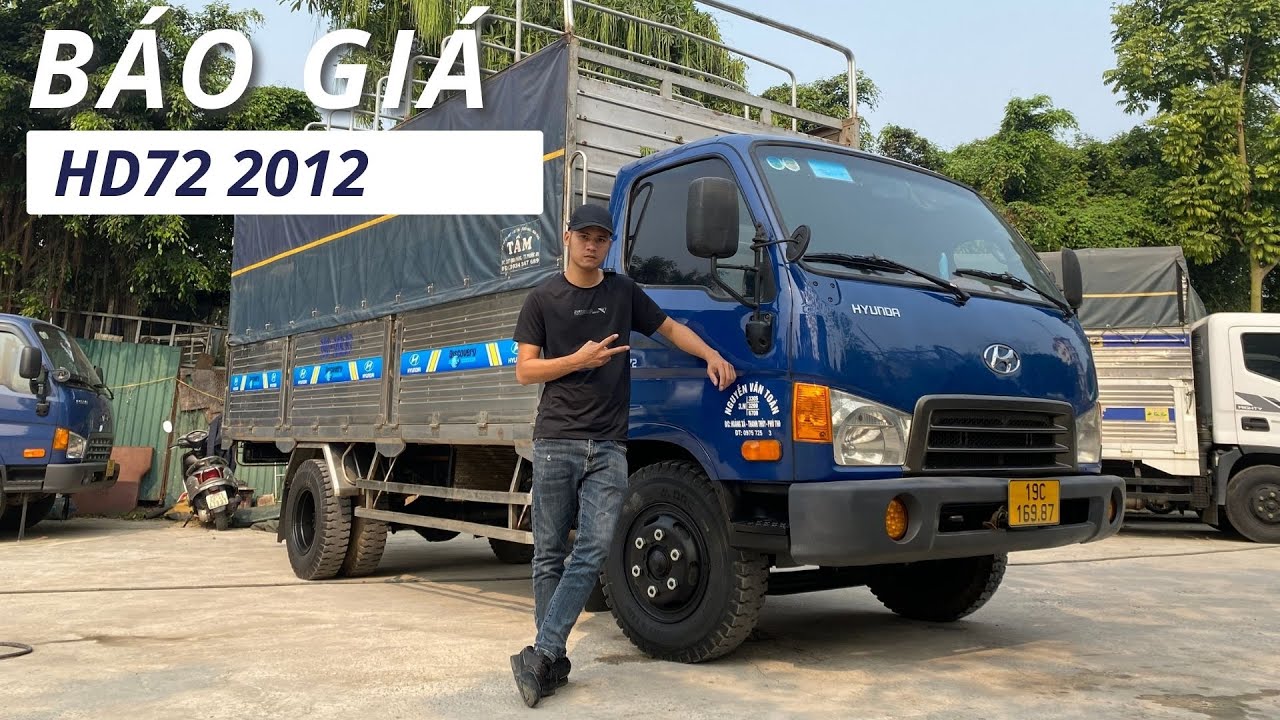 Báo giá xe tải Hyundai HD72 2012 3.5 tấn, xe chất, giá tốt !
