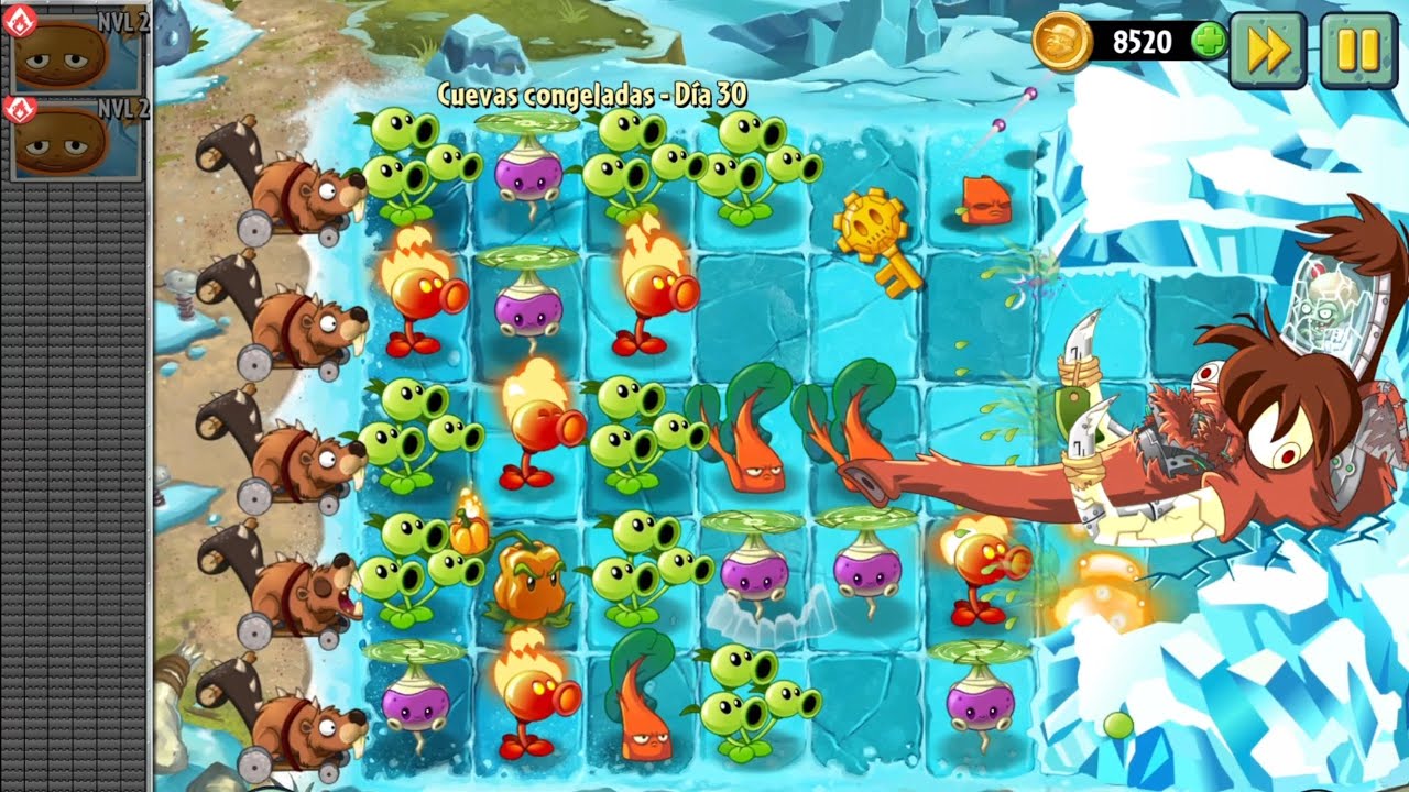 Plants VS Zombies 2 / Special Ice Hard Levels!
