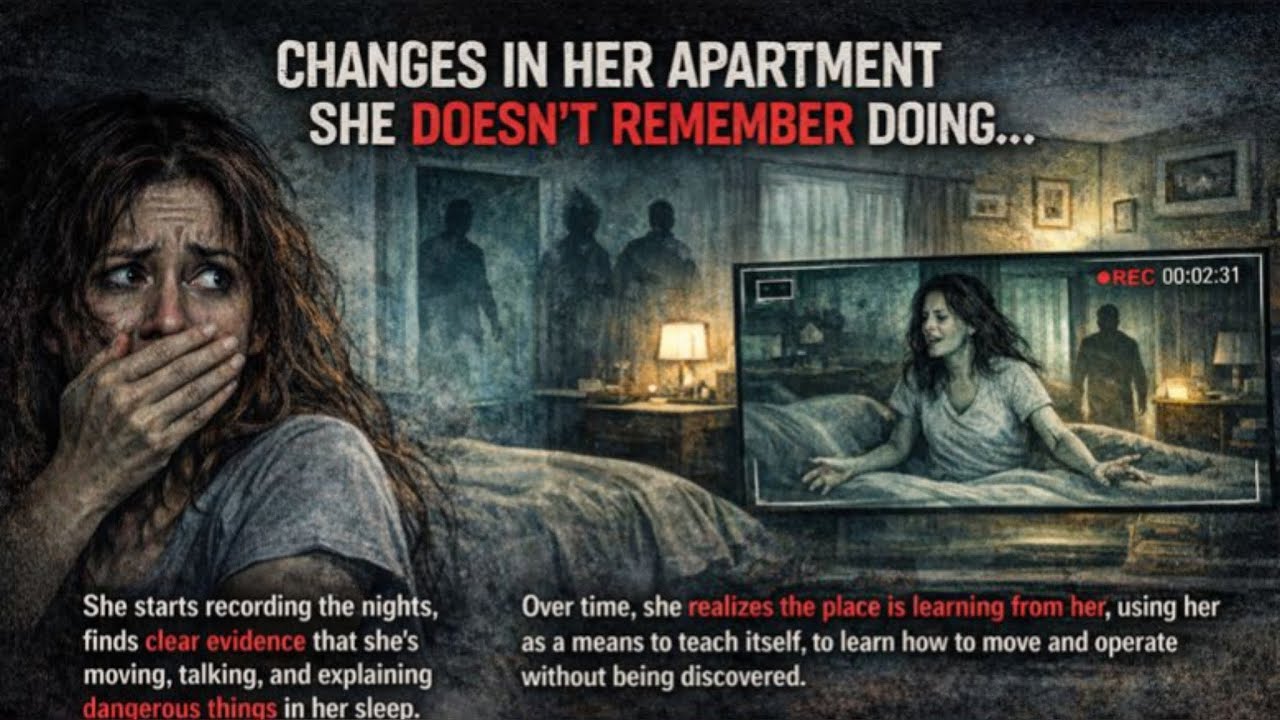 CHANGES IN HER APARTMENTSHE DOESN'T REMEMBER DOING