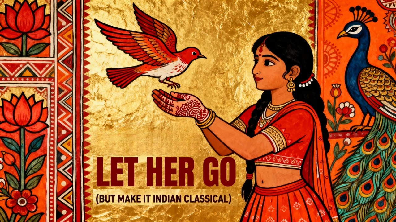 let her go but make it indian classical (instrumental) 